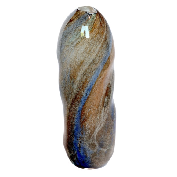 Kosta Boda vase designed by Monica Backstrom signed #7040347 Terra series - Picture 3 of 7